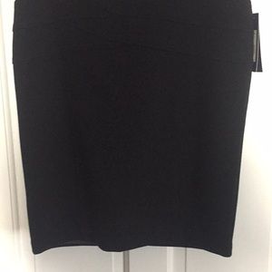 Black pencil skirt